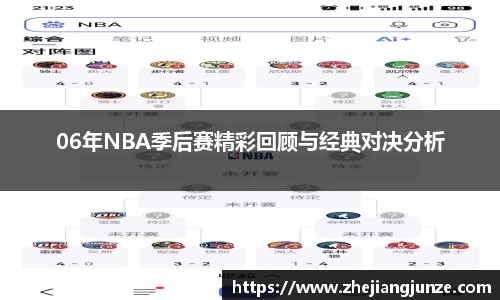 06年NBA季后赛精彩回顾与经典对决分析