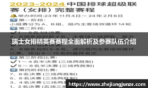 瑞士女排精英赛赛程全面解析及参赛队伍介绍